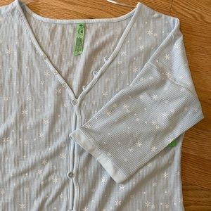 Honeydew Snowflake Sleepshirt